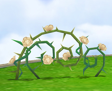 Thorns Fence (White)